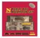 Micro Trains Line Diesel Freight Set w/Powered EMC FT, 3 Cars, Caboose & 45 x 23-3/8'' Track Oval -- Northern Pacific - N-Scale
