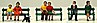 Sitting Figures with Bench (6) Sitting Figures with Bench (6)