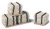 Banded Concrete Blocks on Pallets Banded Concrete Blocks on Pallets