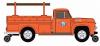 Classic Metal Works MiniMetals(R) 1954 Ford F-350 Utility Truck -- Southern - N-Scale
