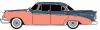 Classic Metal Works MiniMetals(R) 1956 Dodge Royal 4-Door -- Two-Tone Coral/Gray - N-Scale