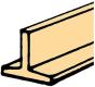 Northeastern Scale Lumber Wood Tees - 22'' Long Strips -- 3/64 x 3/64'' pkg(5)
