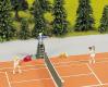 Noch GMBH & Co. Miniature Scenes -- Tennis Match - HO-Scale