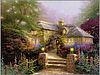Thomas Kinkade- Hollyhock House (20''x16'') Thomas Kinkade- Hollyhock House (20''x16'')