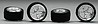 T's Chrome Rims w/Tires (4) T's Chrome Rims w/Tires (4)