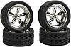 T's w/Tires 23'' Chrome (4) T's w/Tires 23'' Chrome (4)