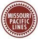 Phil Derrig Designs (bulk of 12) Magnet -- Missouri Pacific ''Buzzsaw''