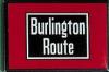Phil Derrig Designs (bulk of 12) Magnet -- Burlington Route