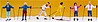 Cross-Country Skiers (6) Cross-Country Skiers (6)