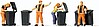 Garbage Collection - 4 Figures & Carts Garbage Collection - 4 Figures & Carts