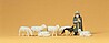 Animals Shepherd w/Sheep Animals Shepherd w/Sheep