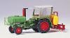 Preiser Kg 17927 -- Tool Carrier Tractor w/Cab & Sprayer (Kit) - HO-Scale