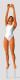 Preiser Kg Individual Figures - Recreation & Sports -- Female Beach Volleyball Player - White Suit - HO-Scale