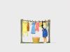 Woman Hanging Clothes Woman Hanging Clothes