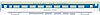 Rapido Trains Inc. The Panorama Line(TM) Coach, Lighted, Assembled, MT Couplers -- Delaware & Hudson #31 - N-Scale