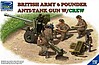 British 6 PDR Anti Tank Gun with Crew British 6 PDR Anti Tank Gun with Crew