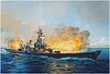 Battleship USS New Jersey 1982 Platinum Battleship USS New Jersey 1982 Platinum
