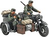 German Motorcycle and Sidecar WWII German Motorcycle and Sidecar WWII