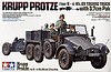 Krupp Protze 1T Tow Tk w/Gun Pack Krupp Protze 1T Tow Tk w/Gun Pack