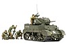 US Light Tank M5A1 w/4 Figures US Light Tank M5A1 w/4 Figures