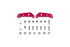 Tamiya Aluminum Wide Plate Set Pink