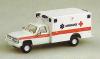 Ambulance w/Chevrolet Pick Up Cab White Red Ambulance w/Chevrolet Pick Up Cab White Red