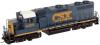 Trainman Trainman(TM) Diesel GP39-2 Phase I, Powered, Without Sound, DCC Ready -- CSX (YN3) #4305 - HO-Scale