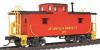 Trainman Trainman(R) C&O-Style Center Cupola Caboose -- Atlantic & Danville #109 - HO-Scale