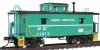 Trainman Trainman(R) C&O-Style Center Cupola Caboose -- Penn Central #228313 - HO-Scale