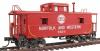 Trainman Atlas Trainman(R) C&O Style Cupola Caboose -- Norfolk & Western #530341 (red, white) - HO-Scale