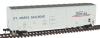 Trainman Atlas HO Trainman(TM) ACF(R) 50'6'' Box Car -- St. Mary's Railroad #4240 (white, blue, red) - HO-Scale