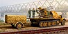 German SdKfz 7/1 Halftrack with Gun and Supply Trailer German SdKfz 7/1 Halftrack with Gun and Supply Trailer