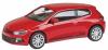 Wiking European Automobiles -- Volkswagen Scirocco (Salsa Red) - HO-Scale