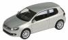 Wiking European Automobiles -- Volkswagen Golf VI, 3 Doors (Silver Leaf Metallic) - HO-Scale