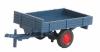 Wiking Trailer -- 1-Axle (blue) - HO-Scale
