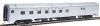 Walthers Budd Baggage Dormitory Car - Assembled -- Seaboard Air Line - HO-Scale