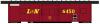 Walthers Platinum Line(TM) International Steel Bay Window Caboose Ready to Run -- Louisville & Nashville #6431 (red) - HO-Scale