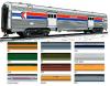 Walthers Streamlined Pullman-Standard 72' Baggage Car - Ready to Run -- Rock Island - HO-Scale