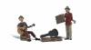 Woodland Scenics Scenic Accents(R) Figures -- Begging for Bucks - G-Scale