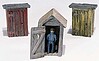 Outhouses (3) & Man Outhouses (3) & Man