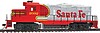 EMD GP9M Santa Fe #2092 EMD GP9M Santa Fe #2092