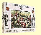 Zulu War- British Infantry at Rorkes Drift (16) Plastic Model Military Figure 1/32 #7