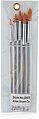 5 pc Round Taklon Brush Set