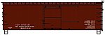 36' Double Sheathed Wood Boxcar Kit Data Only HO Scale Model Train Freight Car #1399