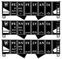 USRA Hopper Pennsylvania 3 pack HO Scale Model Train Freight Car #25794