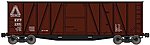 40' Wood Boxcar Metal Ends RF&P HO Scale Model Train Freight Car #4324