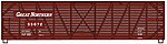 40' Wood Stock Car Great Northern HO Scale Model Train Freight Car #47341