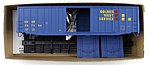 50' Plug Door Boxcar GVSR HO Scale Model Train Freight Car #56211