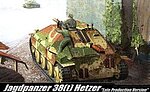 Jagdpanzer 38(t) Hetzer Late Version Plastic Model Military Vehicle Kit 1/35 #13230