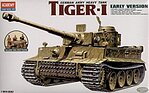 Tiger I Exterior Mdl Plastic Model Military Vehicle Kit 1/35 #13264